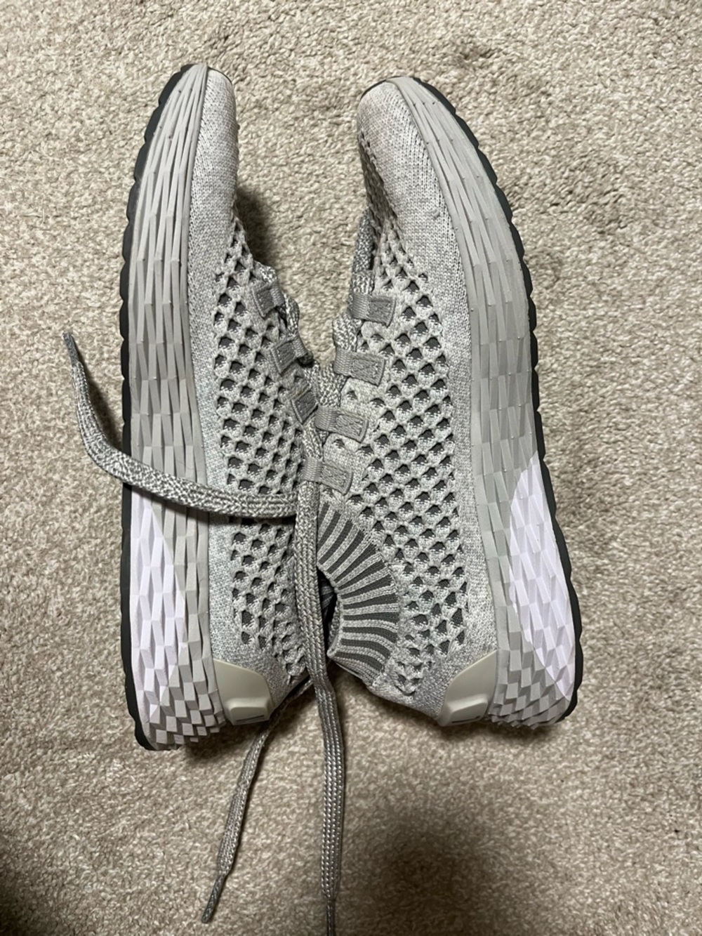 NOBULL Grey AllDay Knit Runner Sneakers - Picture 3 of 5